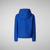 Unisex Jules kids' jacket bleu cybernétique - Fille | Save The Duck