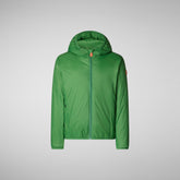 Unisex kids' jacket Shilo in rainforest green | Save The Duck