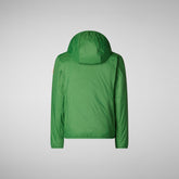 Unisex kids' jacket Shilo in rainforest green - Boys | Save The Duck