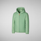 Girls' jacket Ana in mint green - Girls | Save The Duck