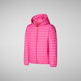 Girls' jacket Ana in azalea pink - Products | Save The Duck
