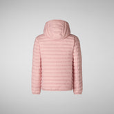 Girls' jacket Ana in blush pink | Save The Duck
