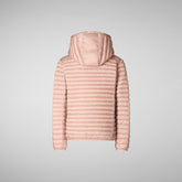 ANIMAL-FREE MÄDCHEN-STEPPJACKE Rosy in Puderrosa - Produkte | Save The Duck