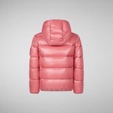 Doudoune à capuche Kate animal-free bloom pink pour fille - New In | Save The Duck
