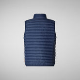 Unisex Dolin kids' vest in navy blue - Girls Gilet | Save The Duck