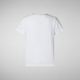 Unisex kids' t-shirt Asa blanc pour enfant - Garçon | Save The Duck