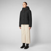 Woman's parka Shanon in black - Sale | Save The Duck