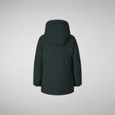 Parka Ally green black pour fille - Fille Parka | Save The Duck