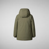 Girls' parka Ally in laurel green - Parka Girl | Save The Duck