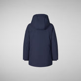 Girls' parka Ally in navy blue - Parka Girl | Save The Duck