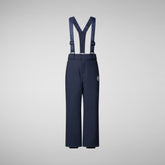 Unisex kids' trousers Cycas in navy blue - Bambini | Save The Duck