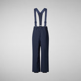Unisex kids' trousers Cycas in navy blue - Bambini | Save The Duck
